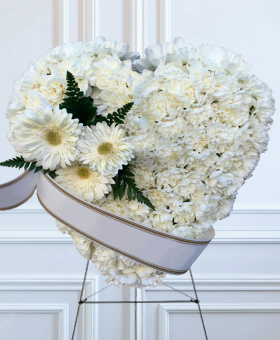 Arreglo de flores para funerales de Santander